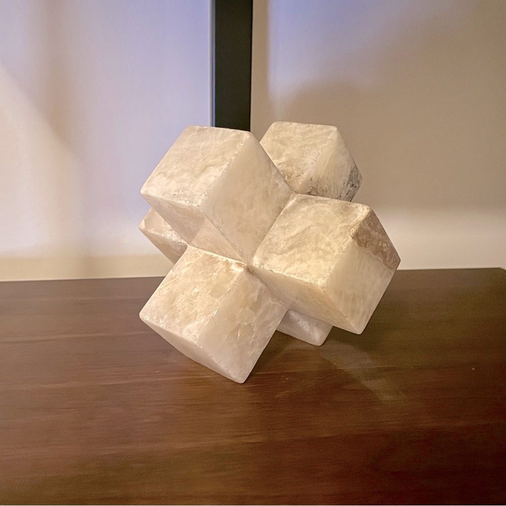 Marble Jack Onyx Sculpture Home Decor - 7”